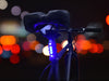 New Bike Bicycle light Rechargeable LED Taillight USB Rear Tail Safety Warning Cycling light Portable Flash Light Super Bright