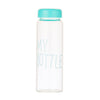 Plastic My bottle 500ml for Water Bottles With Protective Bag Transparent or Matte Sport Korean style Heat resistant Leakproof