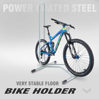 New Arrival Heavy   Bicycle L-type Coated Steel Display Floor Rack Mountain Bike Rack Parking Holder Bike Repair Stand - Bike Gadgets